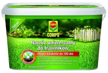 Nawóz do trawnika 4,5kg uniwersalny COMPO