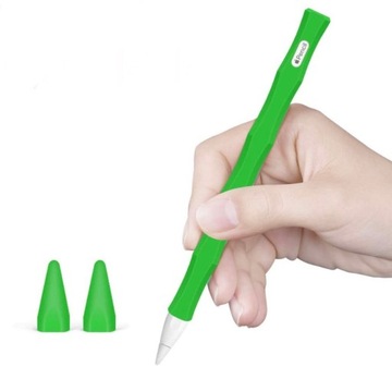 PREMIUM SILICONE CASE ETUI DO APPLE PENCIL 2 GREEN