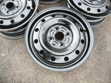 4× DISK OCELOVÝ TOYOTA OE AYGO PEUGEOT 107 C1 AGILA 5.0" X 14" 4X100 ET 45