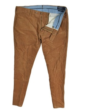 Polo Ralph Lauren Sztruksowe Scpodnie Chinos Slim Fit / 36/34