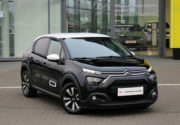 Citroen C3 III Hatchback Facelifting 1.2 PureTech 110KM 2023 Citroen C3 1.2 110KM MAX Kamera cofania MirrirScreen SalonPL SerwisASO FVm, zdjęcie 3