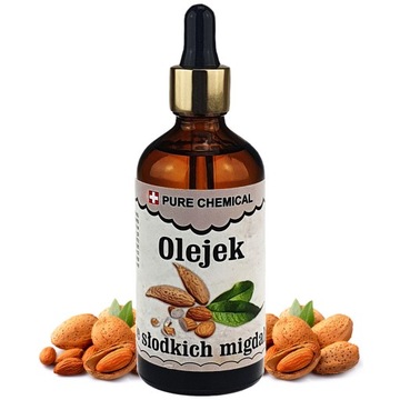 OLEJ ZE SŁODKICH MIGDAŁÓW OLEJEK MIGDAŁOWY 100ml