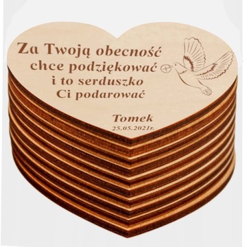Магнит Благодарность гостям Причастие Крещение 10 шт.