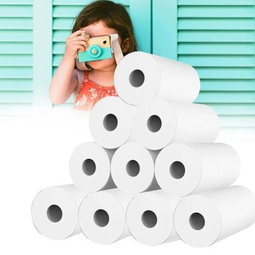 ТЕРМОБУМАГА ДЛЯ ПРИНТЕРА DRUKUS НАБОР ИЗ 10 РУЛОНОВ БУМАГИ