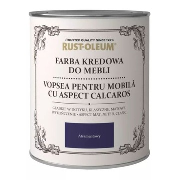 FARBA KREDOWA DO MEBLI RUSTOLEUM GRANATOWY 0,75ML