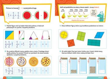 Ułamki: klasy 4-5. eduBEZtrudu