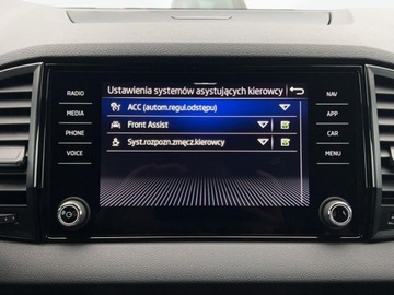 Skoda Karoq Crossover Facelifting 1.5 TSI ACT 150KM 2023 Skoda Karoq 1.5TSI 150KM Sportline SalonPL SerwisASO Acc Virtual Matrix Ke, zdjęcie 28