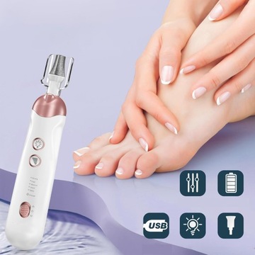 ЭЛЕКТРИЧЕСКАЯ ПИЛОЧКА ДЛЯ НОГТЕЙ 5 ШЕРЕНЦ СО СВЕТОДИОДНОЙ ПОДСВЕТКОЙ