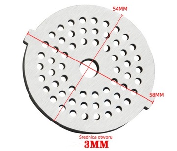Ножи для мясорубки, диски для измельчения, набор из 8 предметов.