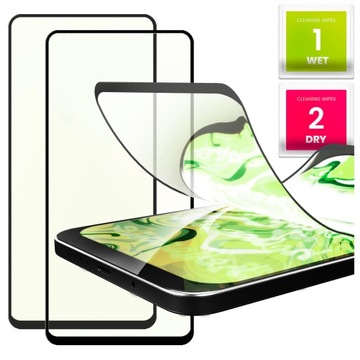 2x Szkło Hybrydowe do Samsung Galaxy A54 5G (szybka 9H, 5D, na cały ekran)