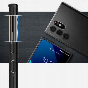 Чехол для Galaxy S22 Ultra, Spigen Thin Fit, чехол