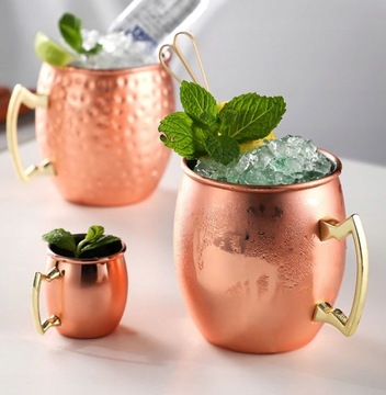 kubków Miedziane Moscow Mule zestaw 4