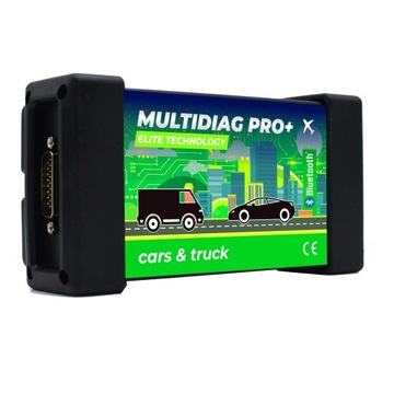 MULTIDIAG PRO+ E-LITE 2024 + 8 КАБЕЛЕЙ ИНТЕРФЕЙС ТЕСТЕРА ДЛЯ ПАССАЖИРСКИХ ДОСТАВОК PL