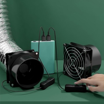 Вытяжной вентилятор Курятник Теплица Настенный домик для собаки 1 вентилятор