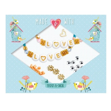 DJECO Zestaw do tworz. bransoletek przyjaźni LIST