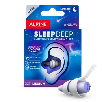 Наушники Alpine Sleep Deep белые