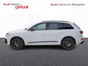 Audi Q7 II SQ7 Facelifting 4.0 TFSI 507KM 2023 Audi SQ7 7-osobowa, skretna tylna os, noktowizja, BO, head up, hak, kamery, zdjęcie 7