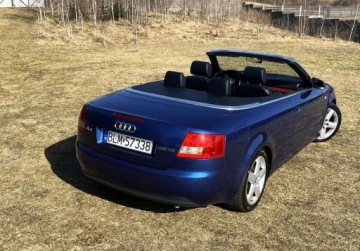 Audi A4 B6 Cabrio 2.5 V6 TDI 163KM 2002 Audi A4 Cabrio SKORA, klimatronik, doinwestowany, ZERO KOROZJI 2.5, zdjęcie 1