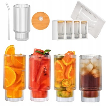 Szklanki do kawy i herbaty 350 ml 4 szt.