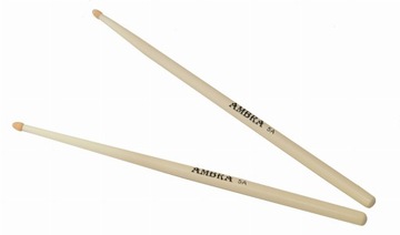 Pałki do perkusji Ambra 5A białe