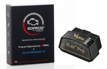 Program do diagnostyki VOLVO SDPROG + interfejs iCar PRO BT 3 OBDII Android