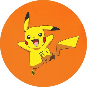 ОРАНЖЕВАЯ ТОЛСТОВКА С УШАМИ УШИ + ПОКЕМОН ПИКАЧУ 140/146