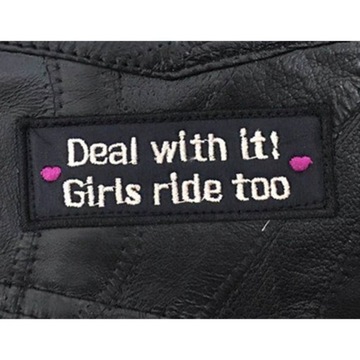 KAMIZELKA MOTOCYKLOWA DAMSKA SKÓRZANA CHOPPER