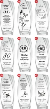 ВАЗА с гравировкой день рождения юбилей свадьбы годовщина