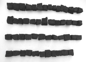 KOSTKA GRANITOWA BRUKOWA CZARNA 4-6cm 25 kg około 40 szt