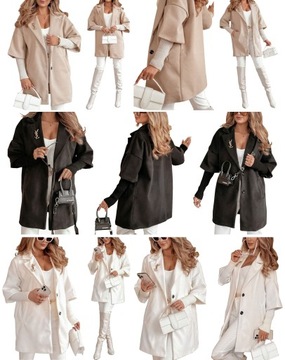 ПАЛЬТО С ГРИБНЫМ РУКАВОМ ПАЛЬТО С РАБОЧИМИ РУКАВАМИ КУРТКА OVERSIZE PREMIUM U