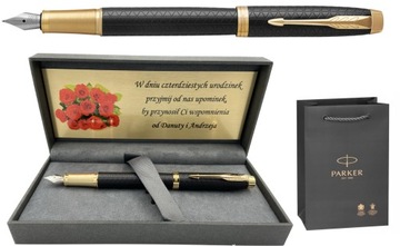 PARKER PIÓRO IM PREMIUM Z TABLICZKĄ i Torebka Gratis