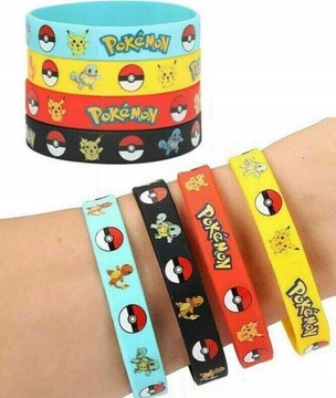 Силиконовый браслет Pokemon GO с Пикачу для РЕБЕНКА в подарок