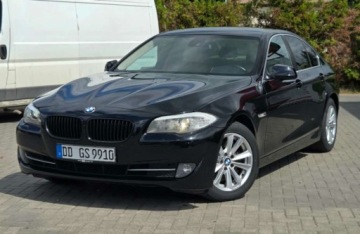 BMW Seria 5 F10-F11 Limuzyna 525d 204KM 2011 BMW Seria 5 3.0D 204 KM Alu Klima Import Raty Oplaty ASO 3.0 Diesel