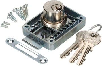 ZAMEK MEBLOWY REGULOWANY DO SZAF SZUFLAD ZMB3