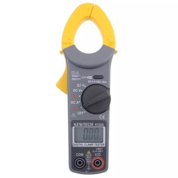 Miernik cęgowy 30 mm, 0,01A-400A AC/DC Kew Tech, Kyoritsu, KEW203
