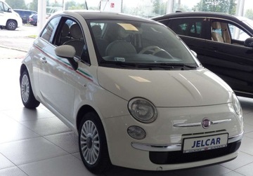 Fiat 500 II Hatchback 3d 1.2 69KM 2010 Fiat 500 1.2 8v Lounge 69 KM Salon PL, zdjęcie 3