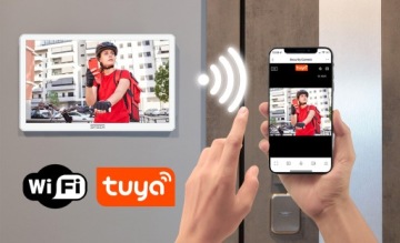 Цифровой 2-проводной видеодомофон 5TECH Новейшая серия TWIN SERIES 2x VIRGO 10 дюймов IPS