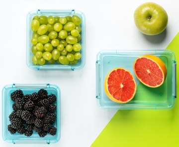 КОНТЕЙНЕР С КРЫШКОЙ КОРОБКА 0,65л Арктика