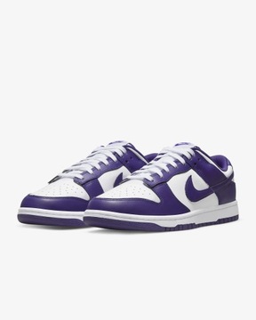 Nike Buty sportowe Dunk Low Retro Court Purple r. 44 sneakersy DD1391-104