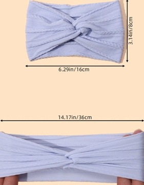 Набор из 3 шт. ДЕТСКИЕ ПОВЯЗКИ НА ГОЛОВУ