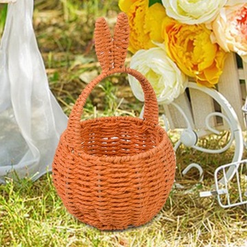 Kosz na słodycze wielkanocne do przechowywania prezentów Dekoracja wielkanocna Uroczy styl A