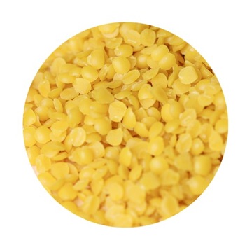 Wosk pszczeli naturalny żółty do świec 0.5 kg