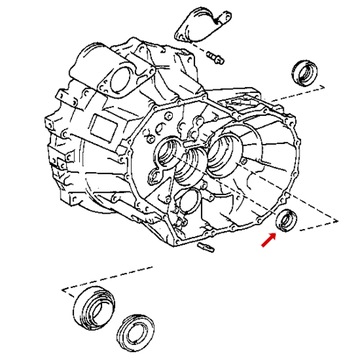 GUFERO PŘEVODOVKY ŘAZENÍ RAV4 90311-30017 OE