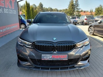BMW Seria 3 G20-G21 Touring 2.0 330e 292KM 2021 BMW Seria 3 330 E xDrive Radar Kamera M pakiet 2.0 Hybryda Plug-in 292KM, zdjęcie 1
