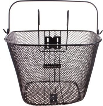ПРОВОЛОЧНАЯ КОРЗИНА ДЛЯ ВЕЛОСИПЕДА, УСТАНОВЛЕННАЯ НА РУЛЕ DUNLOP 20L 5KG