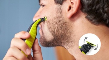 ШАРВЕР PHILIPS Oneblade QP2520/20 С 3 НАСАДКАМИ