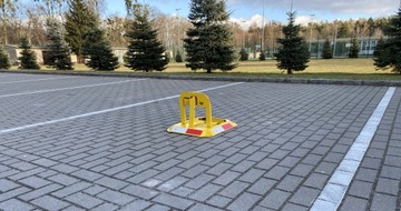 ПАРКОВОЧНЫЙ ЗАМОК С КЛЮЧОМ, СКЛАДНАЯ СТОЙКА