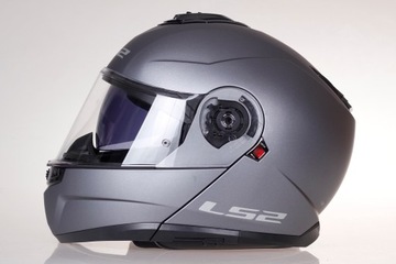 МОТОЦИКЛЬНЫЙ ШЛЕМ LS2 FF908 STROBE II STROBE 2 титановый матовый размер M