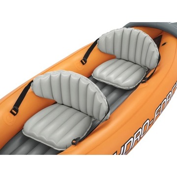 Байдарка Bestway надувная 2-местная LITE-RAPID X2 с веслами 65077
