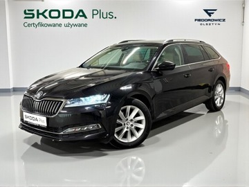 Skoda Superb III Kombi Facelifting 2.0 TDI 190KM 2020 Skoda Superb Style 2.0 TDI 190KM DSG, Salon Polska